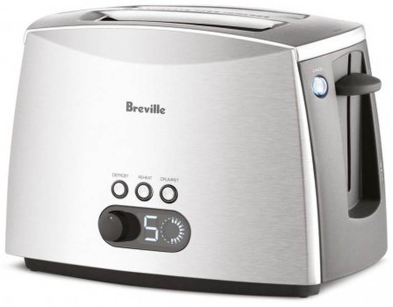 Breville CT70 2slice(s) 1050W Edelstahl Toaster