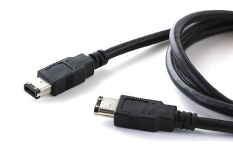 IPOINT IEEE 1394 Firewire 1.5m 6-p 6-p Black firewire cable
