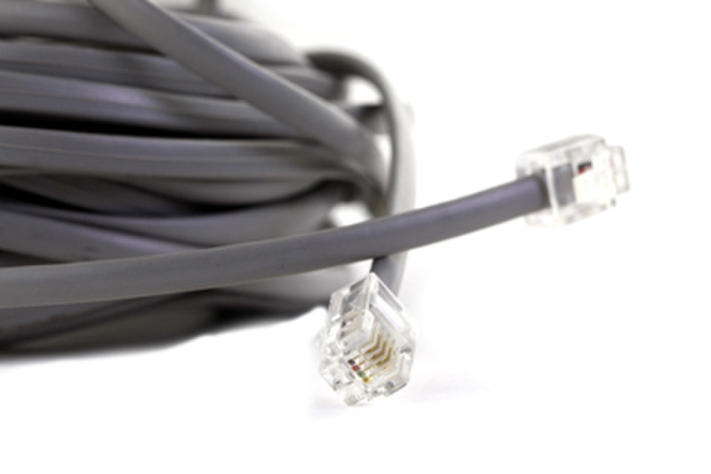 IPOINT Telephone Extension Cable 5м Черный телефонный кабель