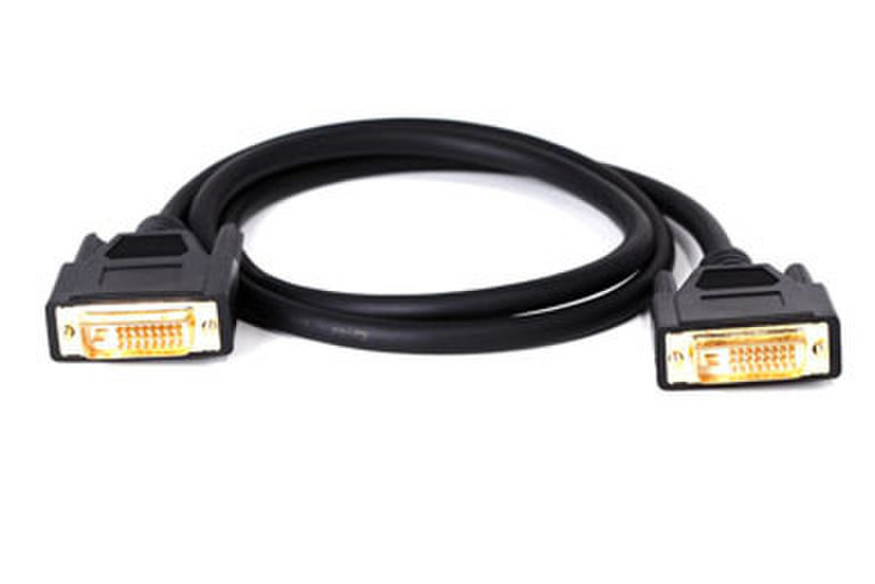 IPOINT DVI Cable 5m DVI-D DVI-D Schwarz DVI-Kabel