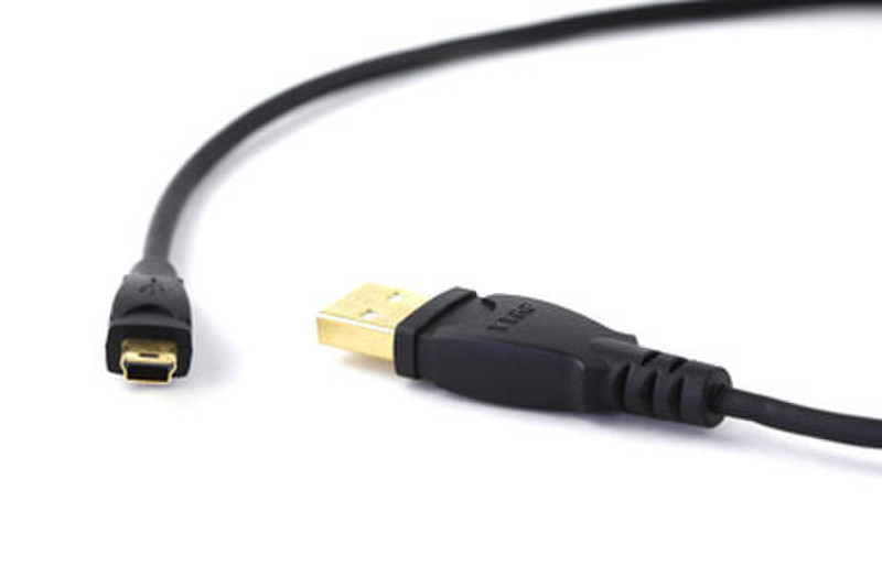 IPOINT USB2.0 - Mini USB 5Pin Cable 0.5м Mini-USB A USB A Черный