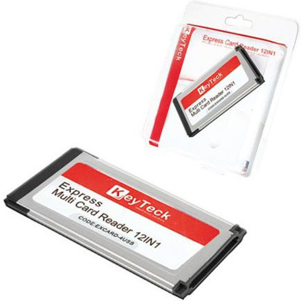 Keyteck EXC-CR Внутренний ExpressCard устройство для чтения карт флэш-памяти