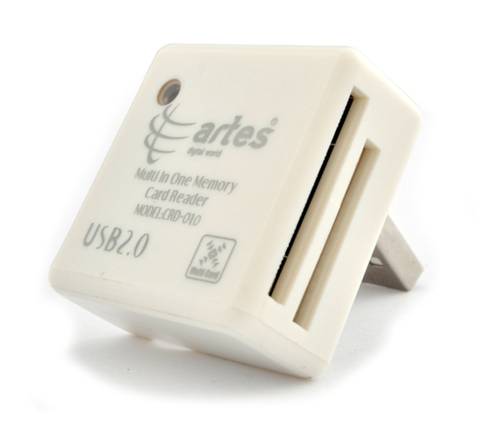 Artes CRD-010 USB 2.0 Weiß Kartenleser
