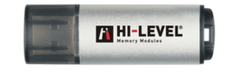 Hi-level HLV-USB20/16G 16GB USB 2.0 Typ A Schwarz, Silber USB-Stick