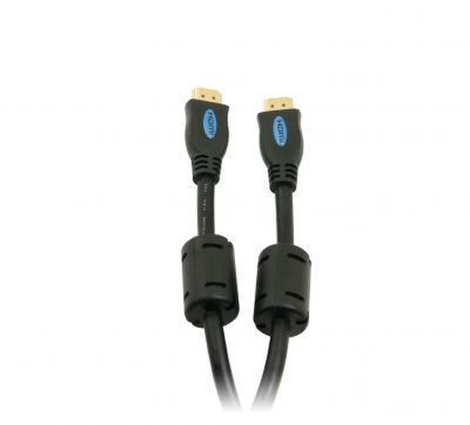 Inca IHH-01 1.8м HDMI HDMI Черный HDMI кабель