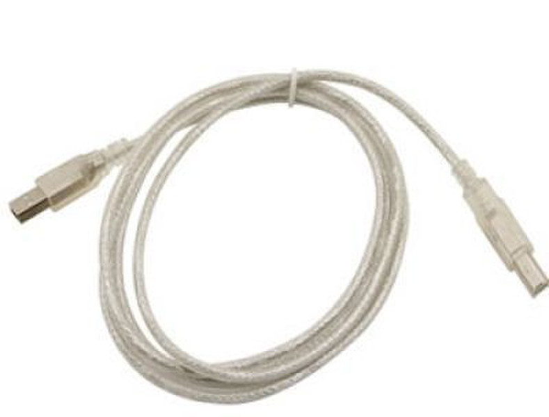 Inca IPR-01 1.5м USB B USB B Прозрачный кабель USB