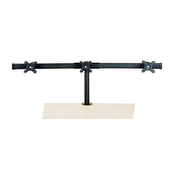 Value Triple LCD Arm, Desk Clamp, black