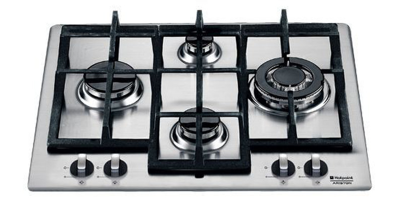 Hotpoint PZ 640 T GH K /HA built-in Gas Stainless steel hob