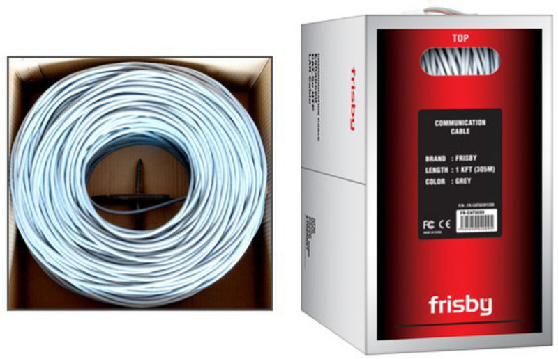 Frisby FR-CAT5E09 плоский кабель