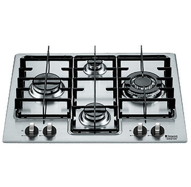 Hotpoint PZ 640 T K (IX) /HA built-in Gas Stainless steel hob