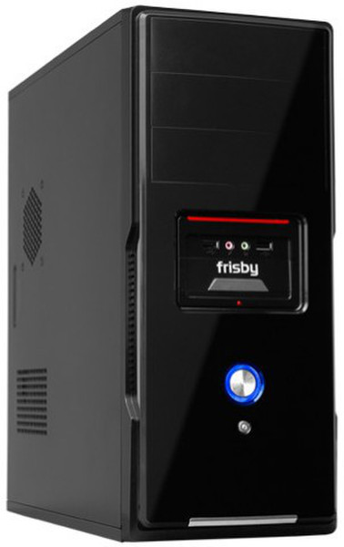 Frisby FC-A320B Midi-Tower 300W Schwarz Computer-Gehäuse
