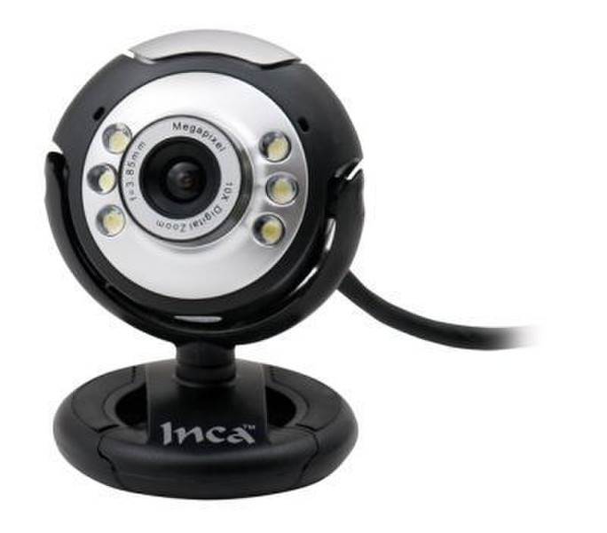 Inca IC-3562 0.3MP 1280 x 960Pixel USB 2.0 Schwarz Webcam