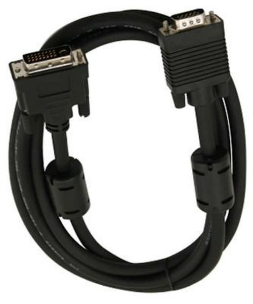 Inca IDV-01 1.8m DVI-D VGA (D-Sub) Schwarz Videokabel-Adapter