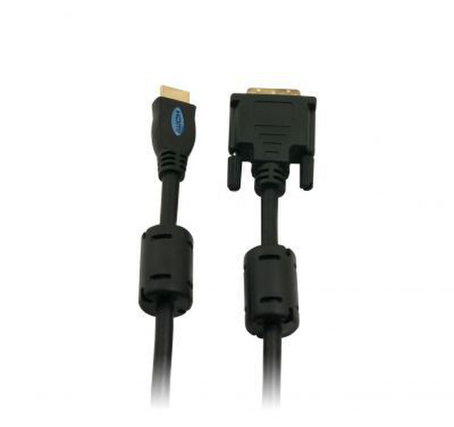 Inca IHD-01 1.8м DVI-D HDMI Черный адаптер для видео кабеля