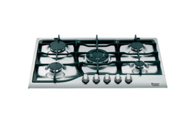 Hotpoint PH 750 T GH/HA built-in Gas Stainless steel hob