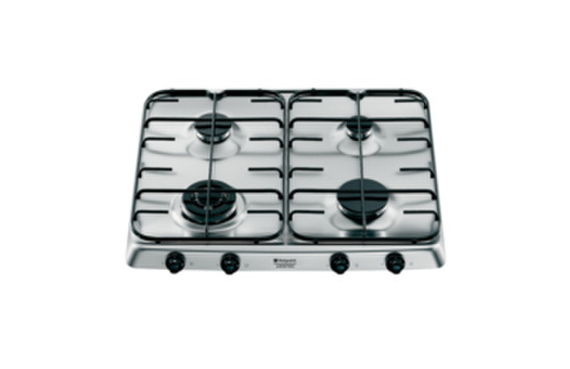 Hotpoint PF 640 EST (IX)/HA built-in Gas Stainless steel hob