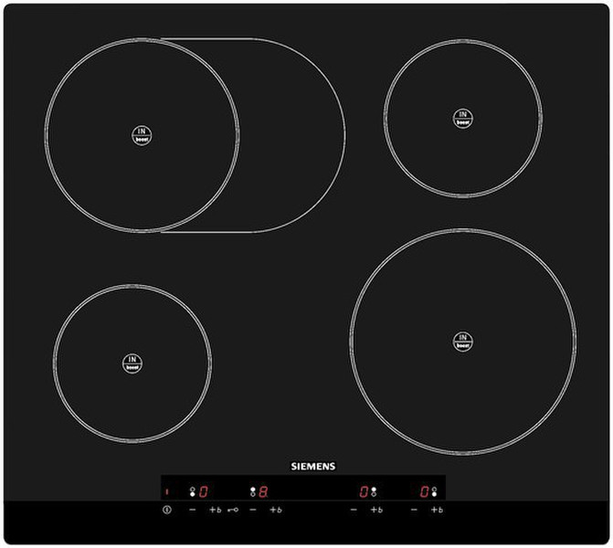 Siemens EH601EB11 Встроенный Induction hob Черный плита