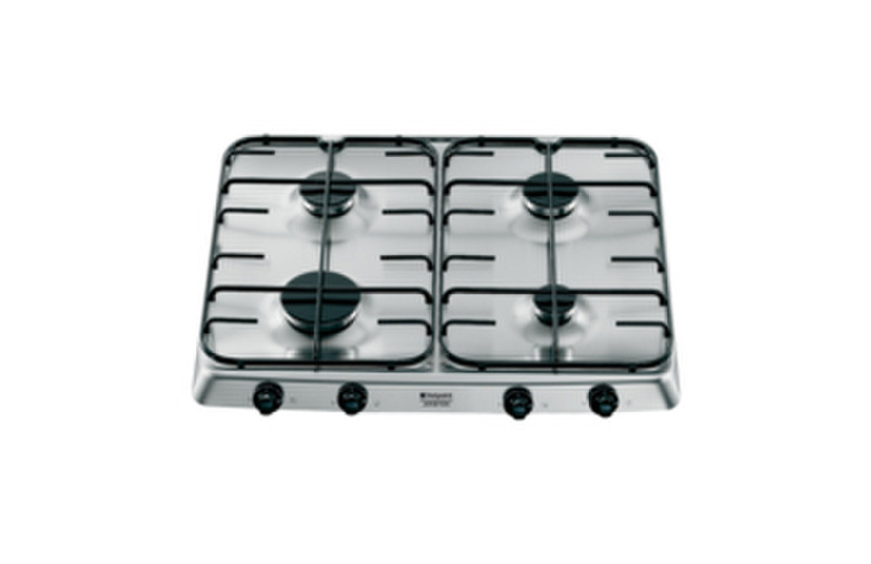 Hotpoint PF 640 ES (IX)/HA built-in Gas Stainless steel hob