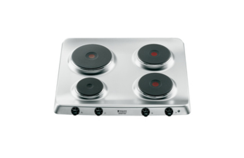 Hotpoint PF 604 (IX)/HA Встроенный Sealed plate hob Нержавеющая сталь плита