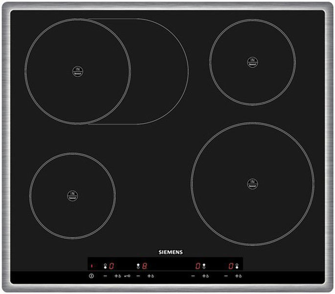 Siemens EH645EB11 Встроенный Induction hob Черный плита