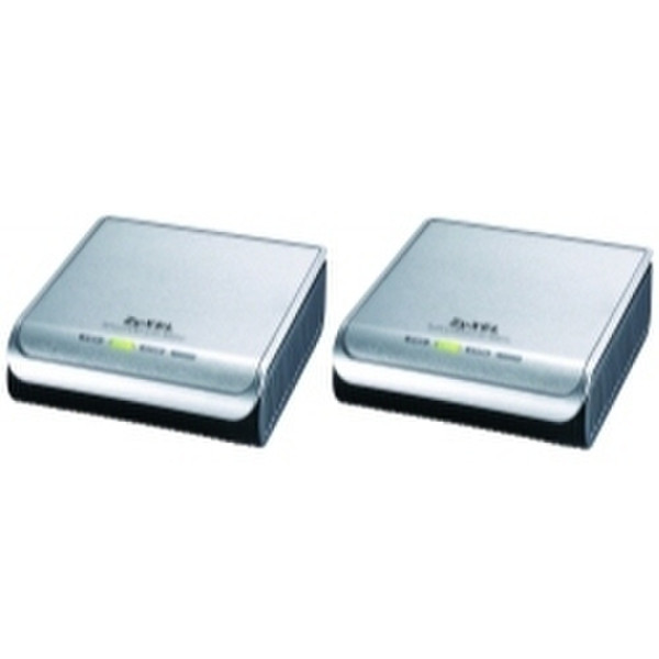 ZyXEL PLA-400 Twin Pack Powerline Homeplug AV 200Mbps 200Mbit/s Netzwerkkarte