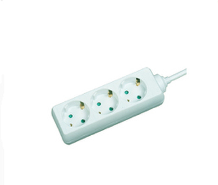 Microconnect GRU0033W 3AC outlet(s) 3m White power extension