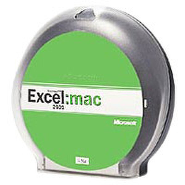 Microsoft MS Excel for PowerMacintosh 2001 UK CD