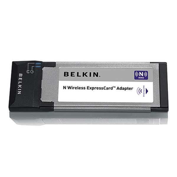 Belkin N Wireless ExpressCard Adapter 300Mbit/s networking card