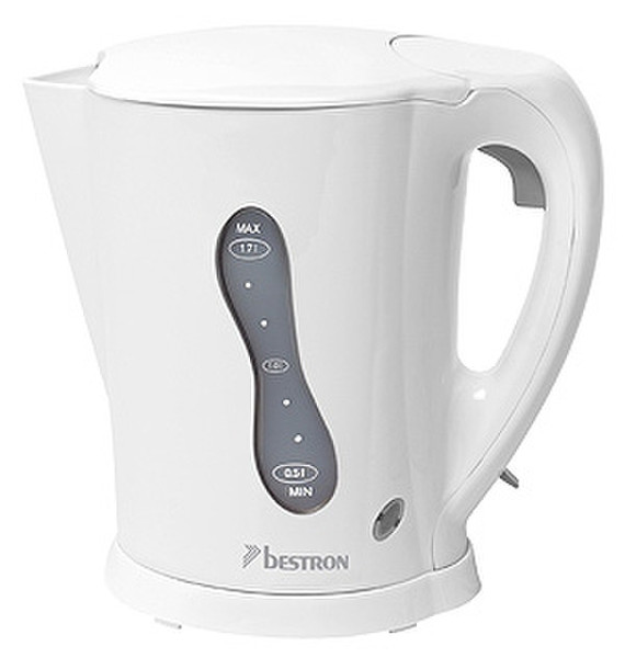 Bestron AF2060W 1.7L White 2200W electrical kettle