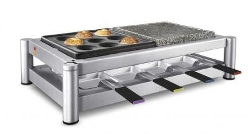Princess Let's Cook Family Fun Chef 1200W Silver raclette grill