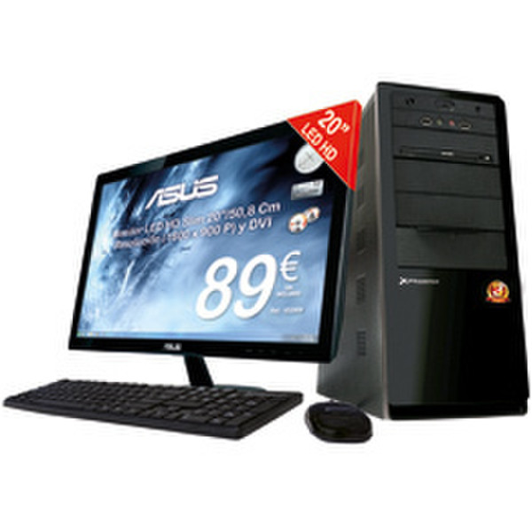 Phoenix Technologies HOME-TR 2.6GHz E3400 Tower Black PC PC