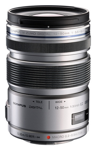 Olympus M.ZUIKO DIGITAL ED 12-50MM 1:3.5-6.3 EZ SLR Standard lens Silber