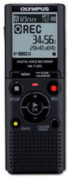 Olympus VN-713PC Flash card Schwarz Diktiergerät