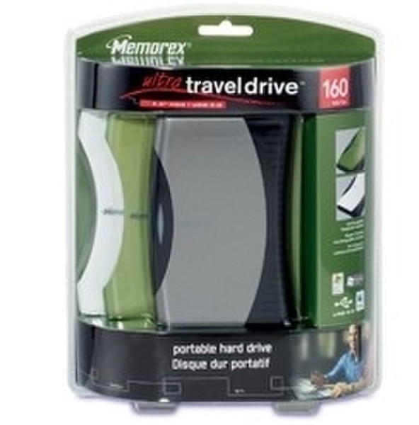 Memorex Ultra TravelDrive™ 160GB 160GB external hard drive