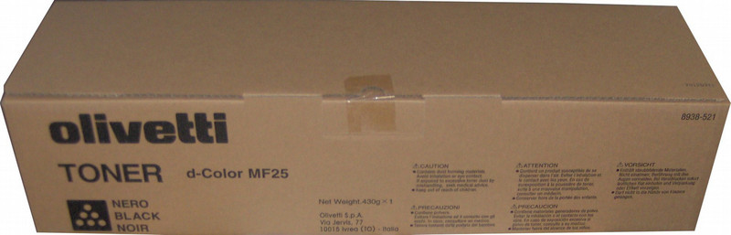 Olivetti B0533 Laser cartridge 20000Seiten Schwarz Lasertoner / Patrone