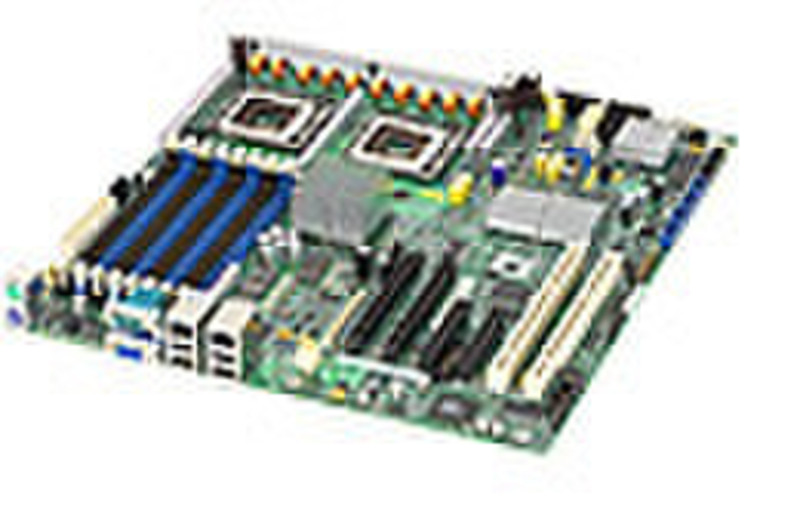 Intel Server Board S5000PSLROMBR Intel 5000P Socket J (LGA 771) SSI EEB материнская плата для сервера/рабочей станции