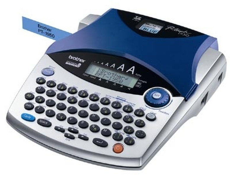 Brother Label Printer Blau, Silber Etikettendrucker