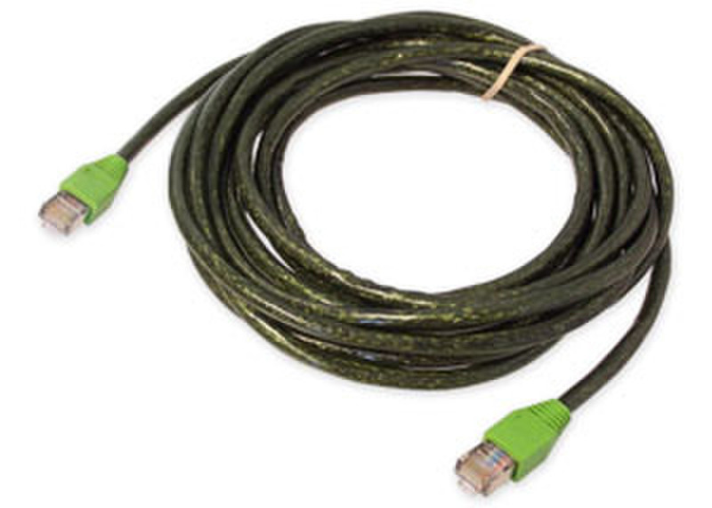 Sigma CAT5e Crossover Patch Cable, Snagless 5m RJ-45 M/M RJ-45 M/M Green coaxial cable