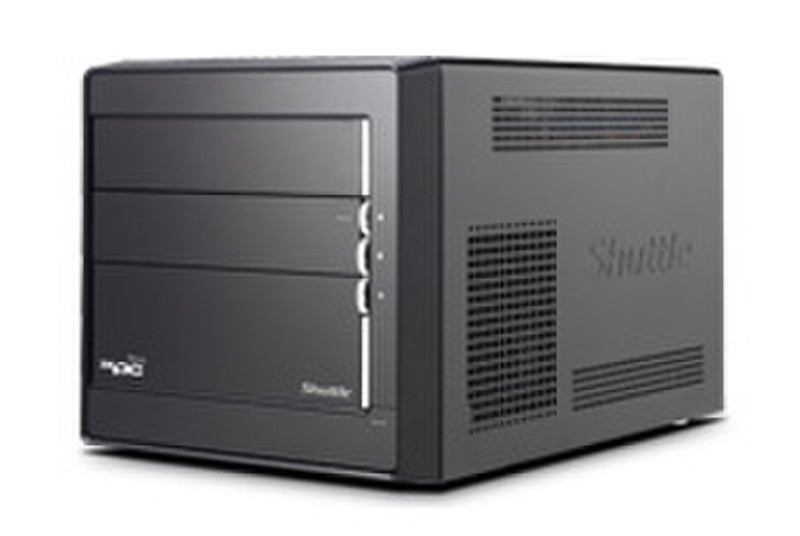 Shuttle XPC Barebone SP35P2 Pro Black Socket T (LGA 775) SFF Черный