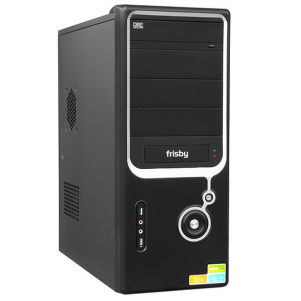 Frisby 5813BS Midi-Tower 300W Black computer case