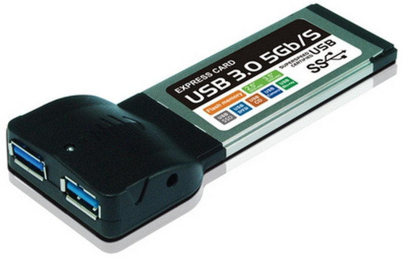 Hiper UH302E Eingebaut USB 3.0 Schnittstellenkarte/Adapter