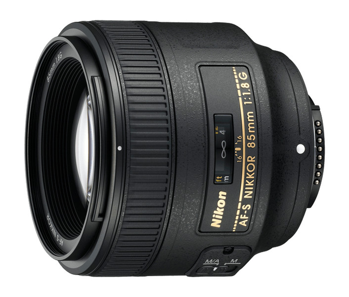 Nikon AF-S NIKKOR 85mm f/1.8G SLR Telephoto lens Черный