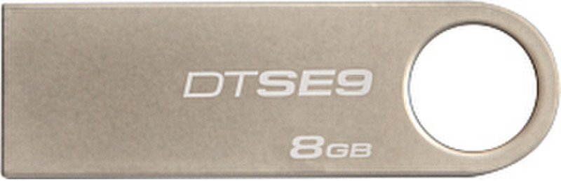 Kingston Technology DataTraveler SE9 8GB 8GB USB 2.0 Type-A Beige USB flash drive