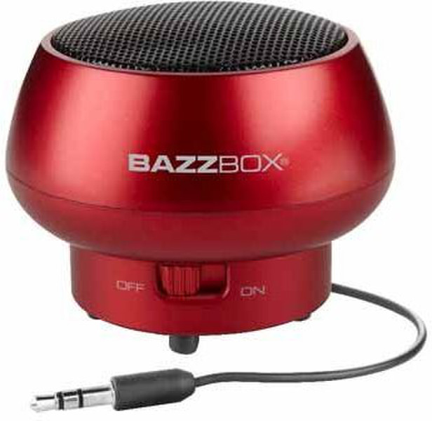Intenso Bazzbox Mono 3W soundbar Red