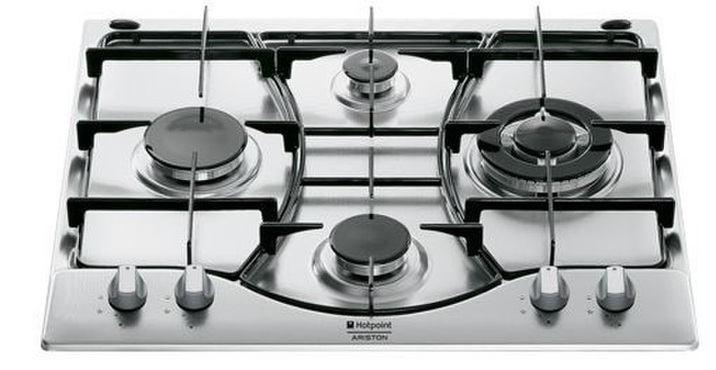 Hotpoint PH 640MST (AX)/HA built-in Gas Stainless steel hob