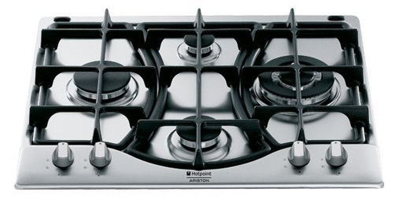 Hotpoint PH 640MST GH/HA built-in Gas Stainless steel hob