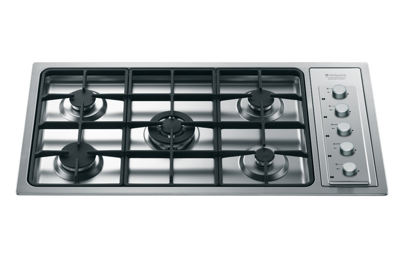 Hotpoint PZF 950 T GH N /HA built-in Gas Stainless steel hob