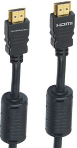 GoldMaster CAB-80 HDMI 8m HDMI HDMI Schwarz HDMI-Kabel