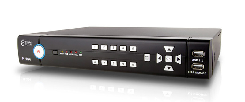 Storage Options 53278 Black digital video recorder