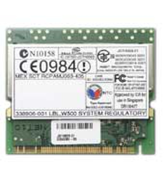 HP WLAN mini PCI W500 802.11b/g Option Kit